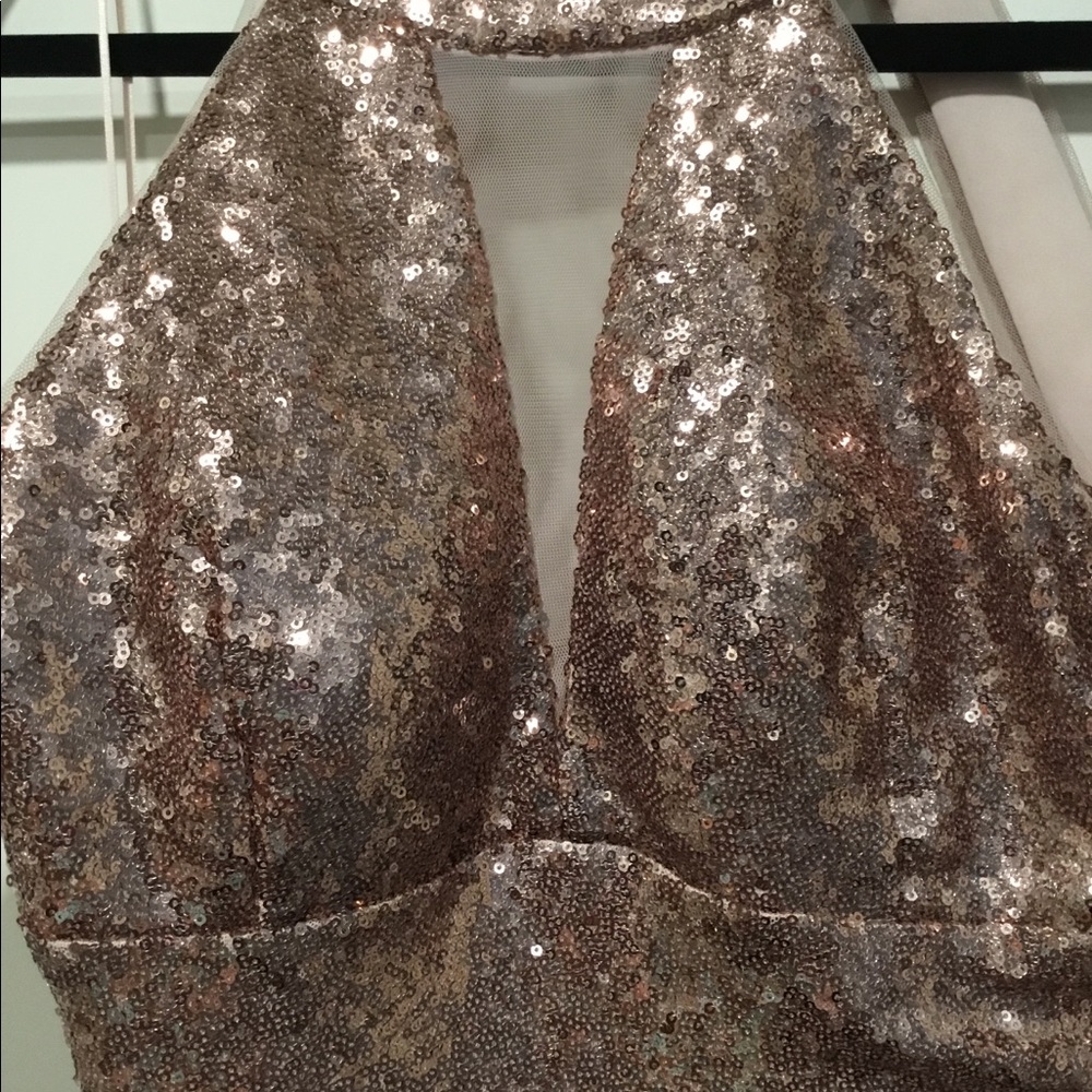 Sequined party dress